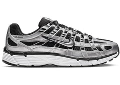 Nike P-6000 Metallic Silver Black White (Women's)