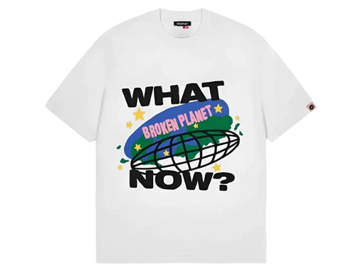 Broken Planet What Now T-shirt Snow White