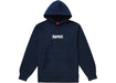 Supreme Bandana Box Logo Hooded Sweatshirt Navy