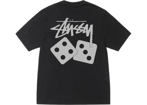 Stussy Dice Pigment Dyed Tee Black
