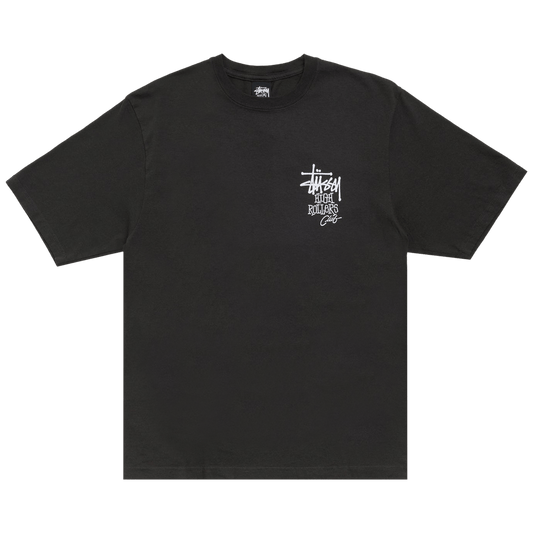 Stussy High Rollers Tee 'Faded Black'