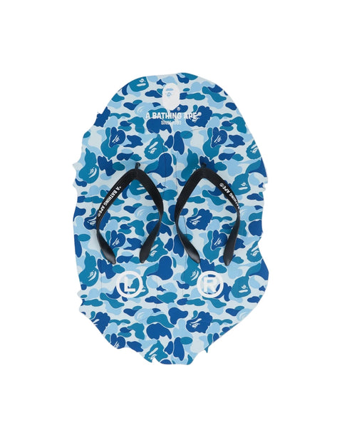 A Bathing ApeABC CAMO BEACH SANDALS Blue