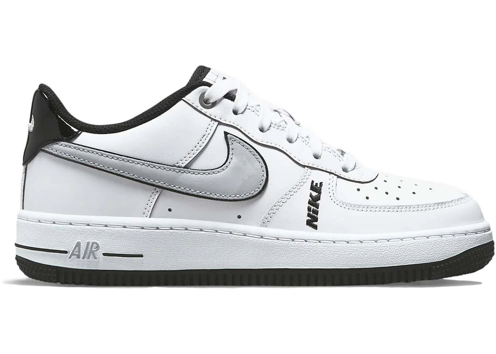 Nike Air Force 1 Low LV8 White Wolf Grey Black (GS)