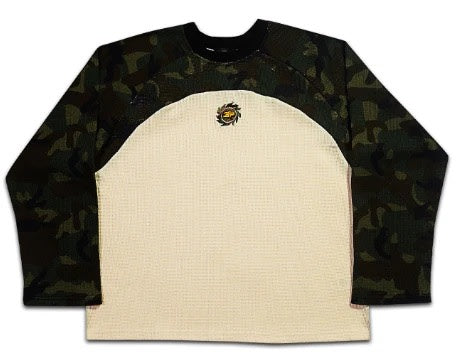 Broken Planet Camo Waffle Long-sleeve
