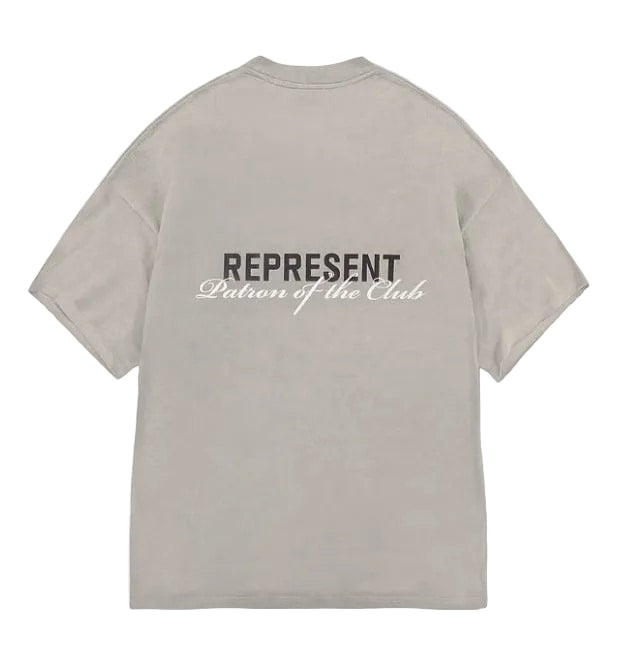 Represent Patron Of The Club T-Shirt Mudstone
