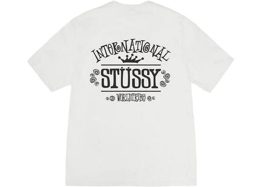 Stussy Worldwide Pigment Dyed Tee Natural