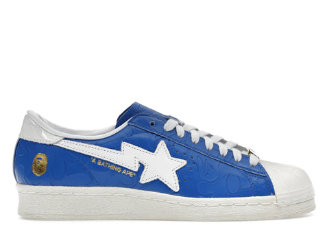 adidas Superstar Vintage Bape Blue White