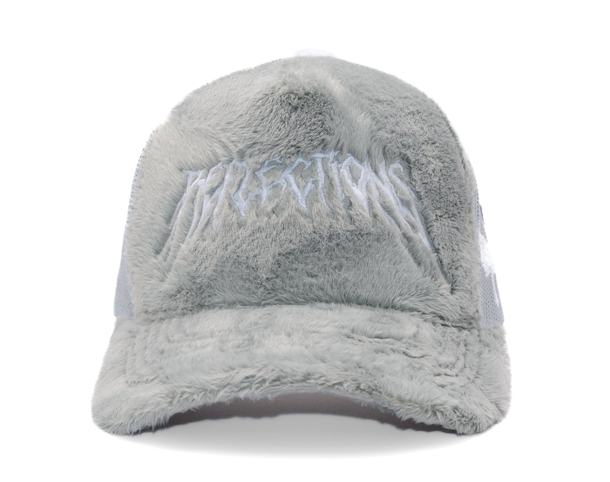 Reflection Luxury Fuzzy Trucker - Grey