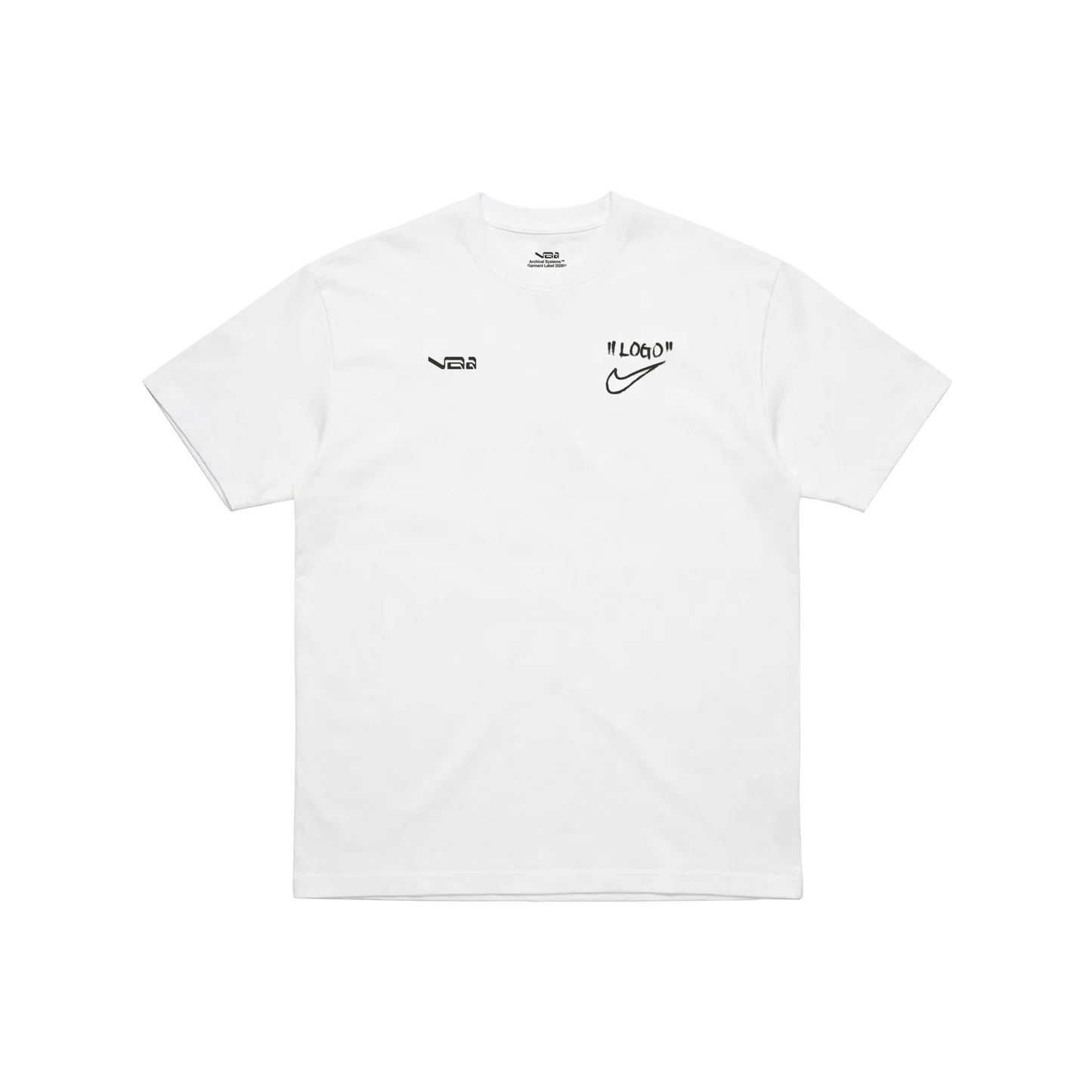 Virgil Abloh V.A.A. Nike "LOGO" Tee White