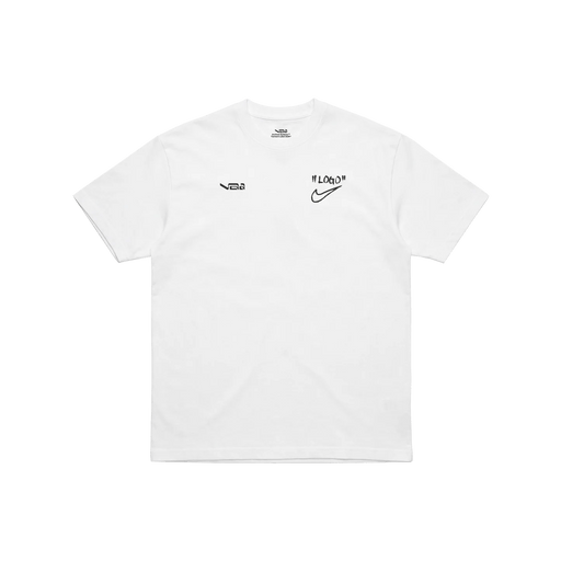 Virgil Abloh V.A.A. Nike "LOGO" Tee White