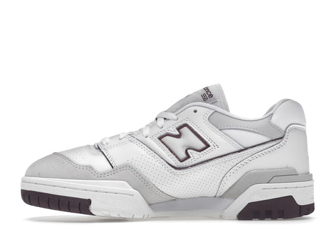 New Balance 550 Summer Fog Burgundy