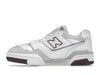 New Balance 550 Summer Fog Burgundy
