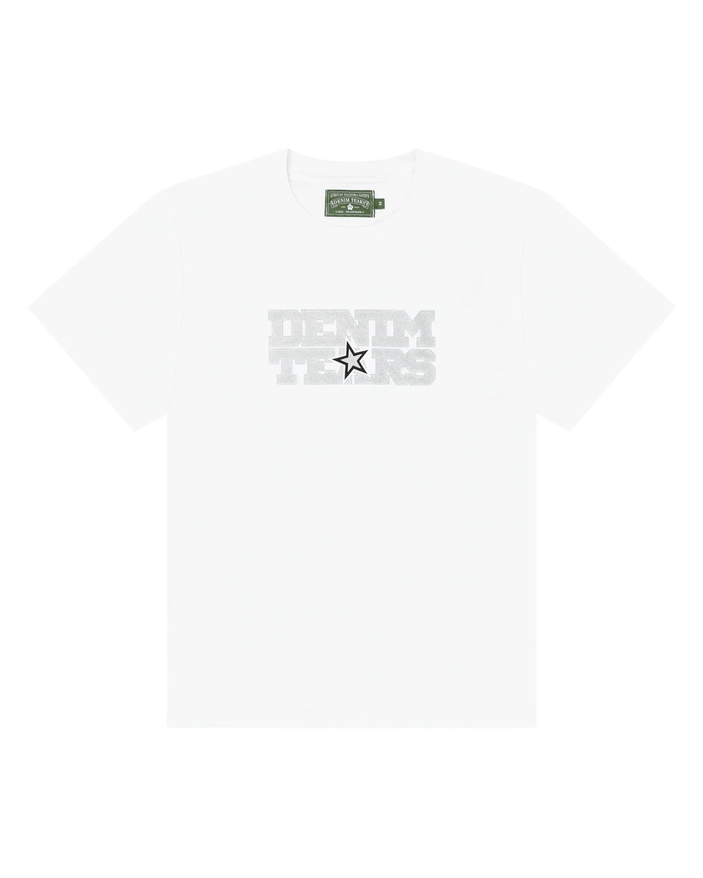 Denim Tears Most Dangerous SS Tee White