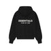 Fear of God Essentials Classic Full Zip-Up Hoodie Jet Black