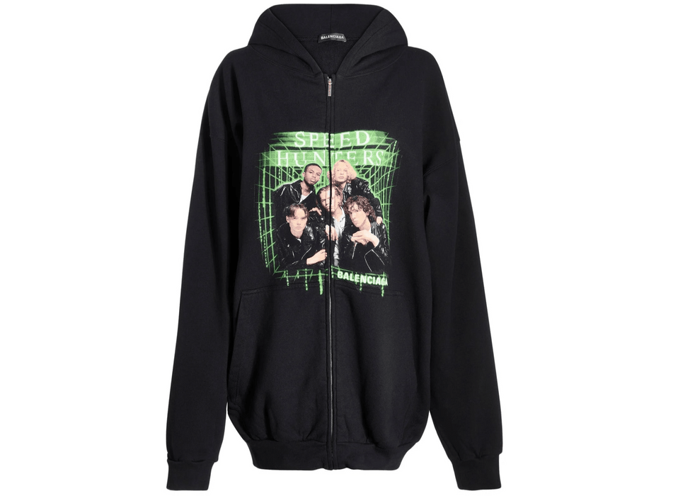 Balenciaga Speed Hunters Zip Up Hoodie