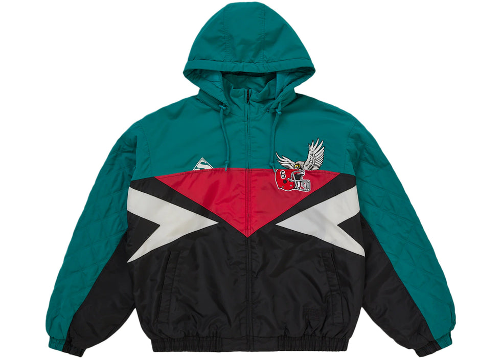 Supreme MM6 Maison Margiela Split Stadium Jacket Teal