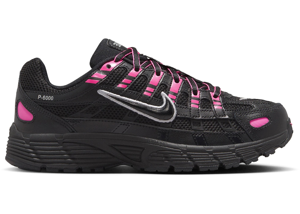 Nike P-6000 Pink Blast Metallic Silver Black (GS)