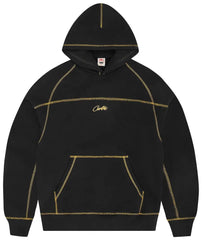 Corteiz HMP V2 Hoodie Black/ Yellow