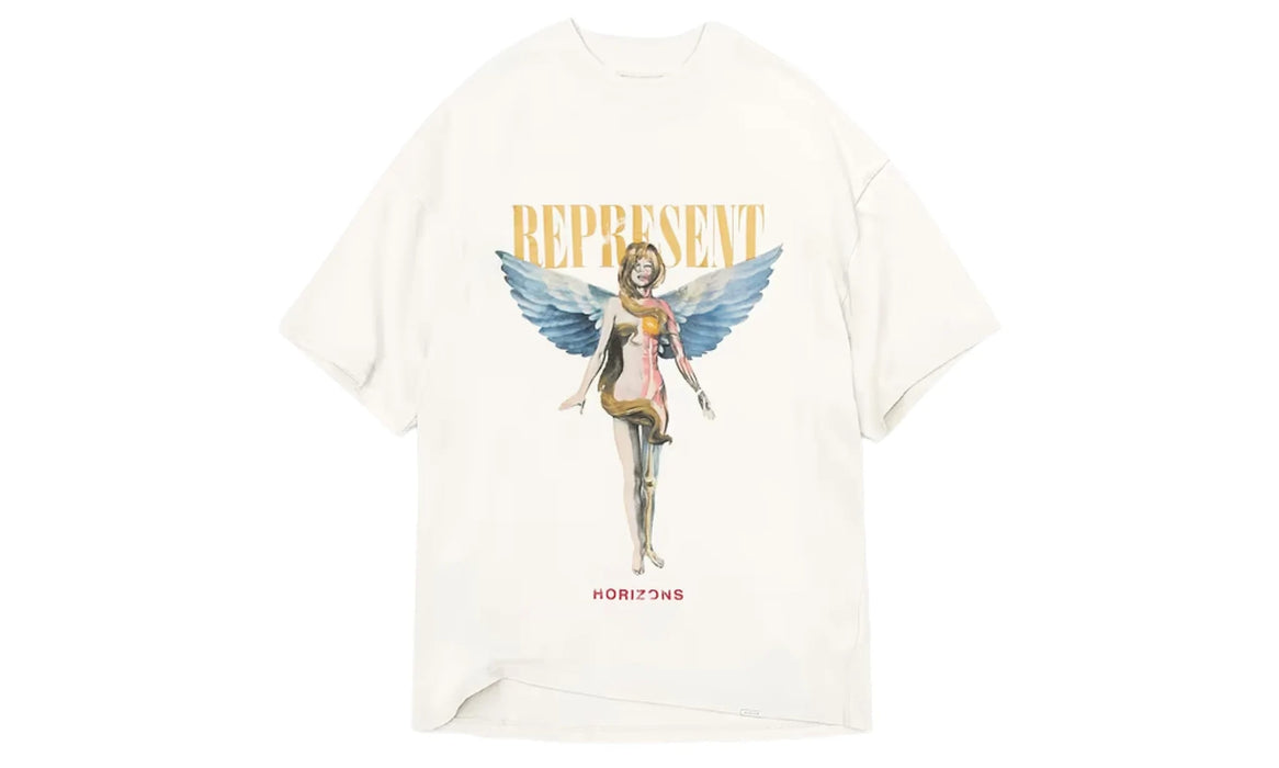 Represent Reborn T-Shirt - Flat White
