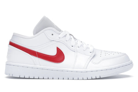 Jordan 1 Low White University Red (Women's)