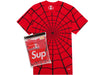 Supreme Hanes Spider-Man Tagless Tees (2 Pack) Red
