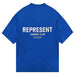 Represent Owner's Club T-Shirt Cobalt Blue/White