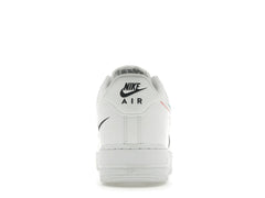 Nike Air Force 1 Low '07 Quadruple Swoosh White Navy Crimson