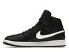 Jordan 1 Mid Black White (Women's)