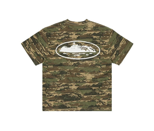 Corteiz Island Puff Print Tee Digi Camo