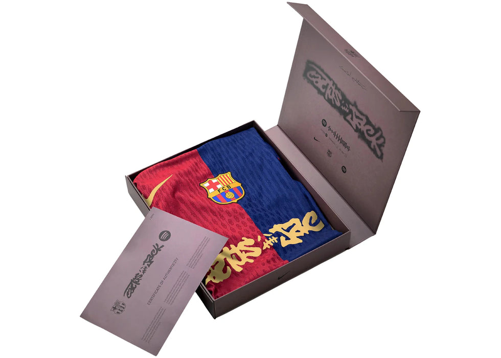 FC Barcelona x Travis Scott Limited Edition 2024/25 Jersey Blue/Scarlet