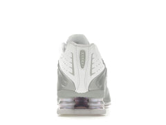 Nike Shox R4 White Metallic Platinum Barely Grape (Women's)