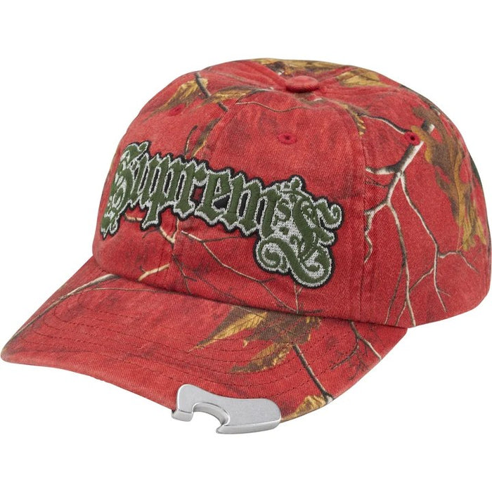 Supreme Bottle Opener 6-Panel Red Camo