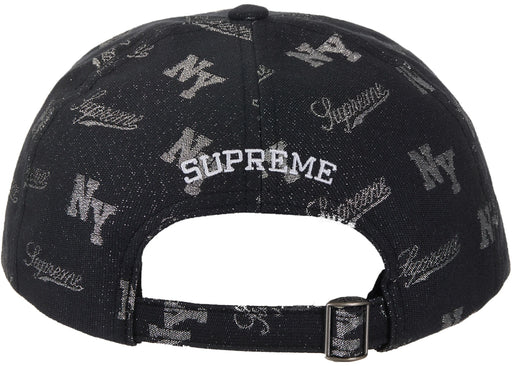 Supreme Monogram 6-Panel Black