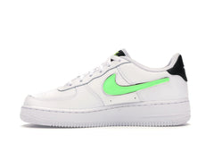 Nike Air Force 1 Low Removable Swoosh White Green Strike (GS)