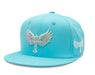 Reflection Luxury Snapback Ocean Blue