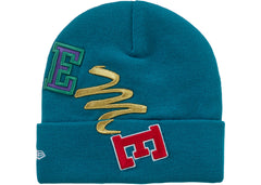 Supreme New Era Arc Beanie Teal