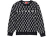 Supreme S Repeat Sweater Black
