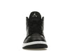 Jordan 1 Mid Black White (Women's)