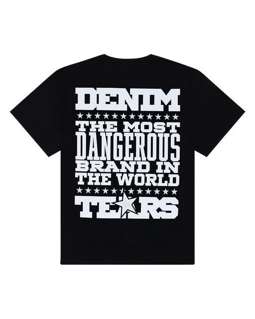Denim Tears Most Dangerous SS Tee Black