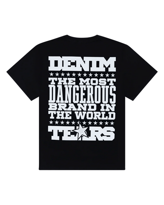 Denim Tears Most Dangerous SS Tee Black