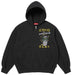 Supreme x Dsny Zip Up Hooded Sweatshirt Black