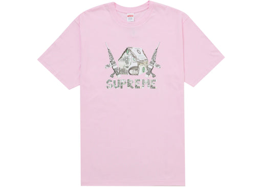 Supreme Origami Tee Light Pink