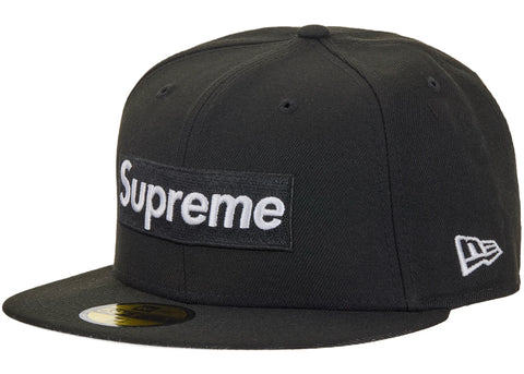 Supreme Rings Box Logo New Era 59Fifty Fitted Hat Black