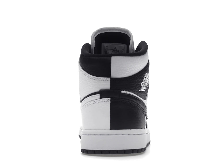 Jordan 1 Mid Split Black White (Women's)