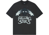Broken Planet Falling Stars T-Shirt Soot Black
