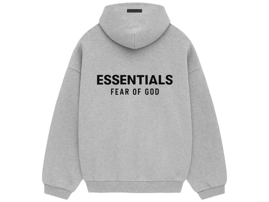 Fear of God Essentials Fleece Hoodie Light Heather Gray