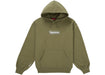 Supreme Box Logo Hooded Sweatshirt (FW25) Light Olive