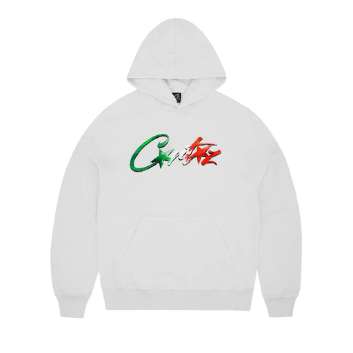 Corteiz Allstarz Italia Hoodie White