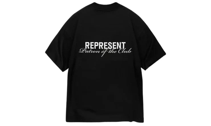 Represent Patron Of The Club T-Shirt - Black