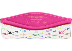 Louis Vuitton x Takashi Murakami Card Holder White Multicolored
